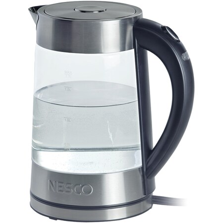 Nesco Electric 1.8 L Glass Water Kettle GWK-02